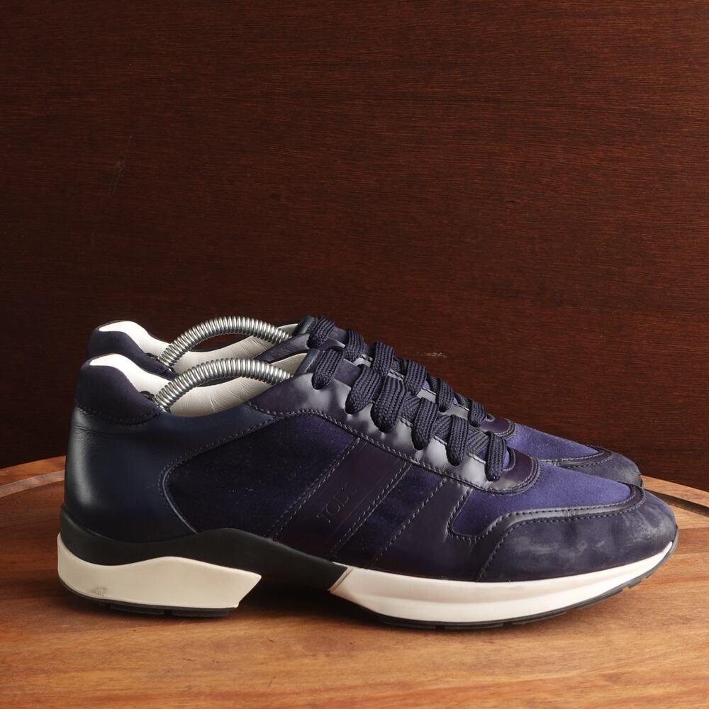 Tod's Navy Blue Women's Sneakers